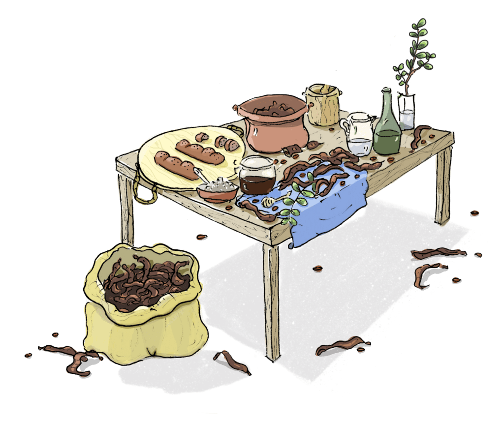 Carob-As-Food-Table